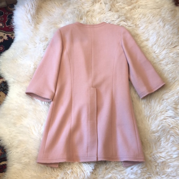 Chanel 2012 Spring Runway Hi-Lo Pink wool Jacket 38 - Picture 13 of 14